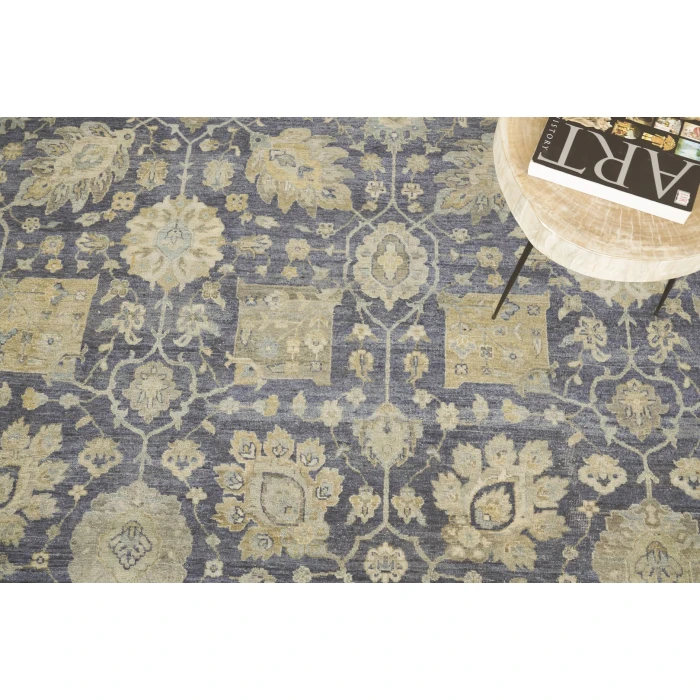 Exquisite Rugs Heirloom Blue 39861X16 1ft.X1ft.6in. Rect. Rug