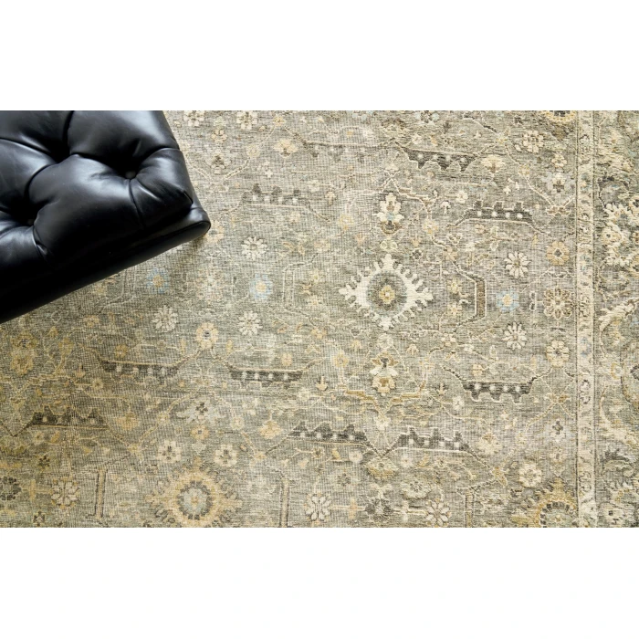 Exquisite Rugs Heirloom Gray 39871X16 1ft.X1ft.6in. Rect. Rug