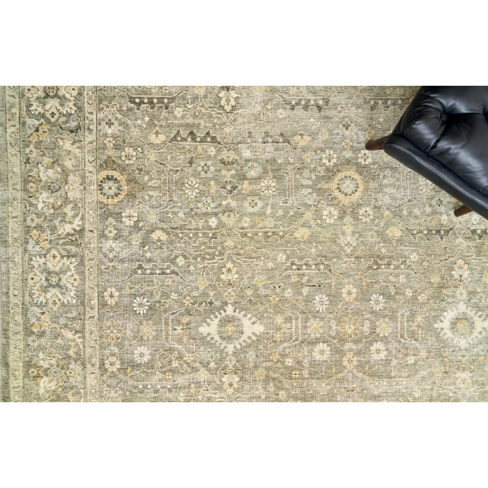 Exquisite Rugs Heirloom Gray 39871X16 1ft.X1ft.6in. Rect. Rug