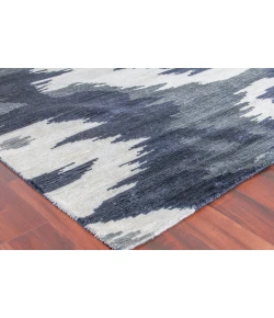 Exquisite Rugs Bamboo Silk Navy Blue 39986X9 6ft.X9ft. Rect. Rug
