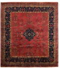 Exquisite Rugs Antique Weave Sarouk Red 40029X10 9ft.X10ft. Rect. Rug