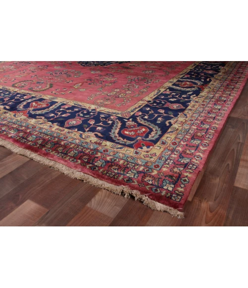 Exquisite Rugs Antique Weave Sarouk Red 40029X10 9ft.X10ft. Rect. Rug