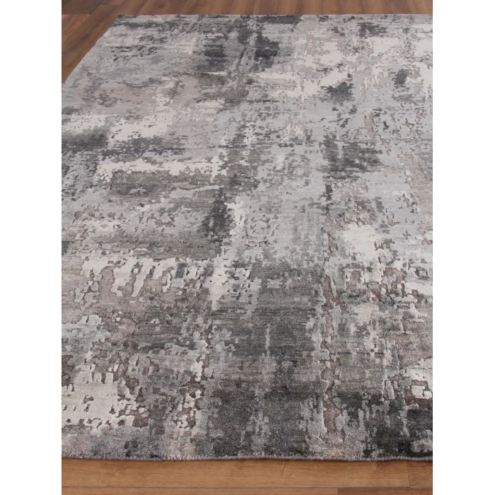 Exquisite Rugs Laureno Gray/Charcoal 40249X12 9ft.X12ft. Rect. Rug
