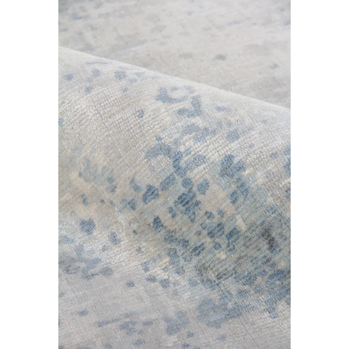 Exquisite Rugs Murano Silver/Blue 40289X12 9ft.X12ft. Rect. Rug