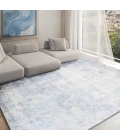 Exquisite Rugs Murano Silver/Blue 40289X12 9ft.X12ft. Rect. Rug