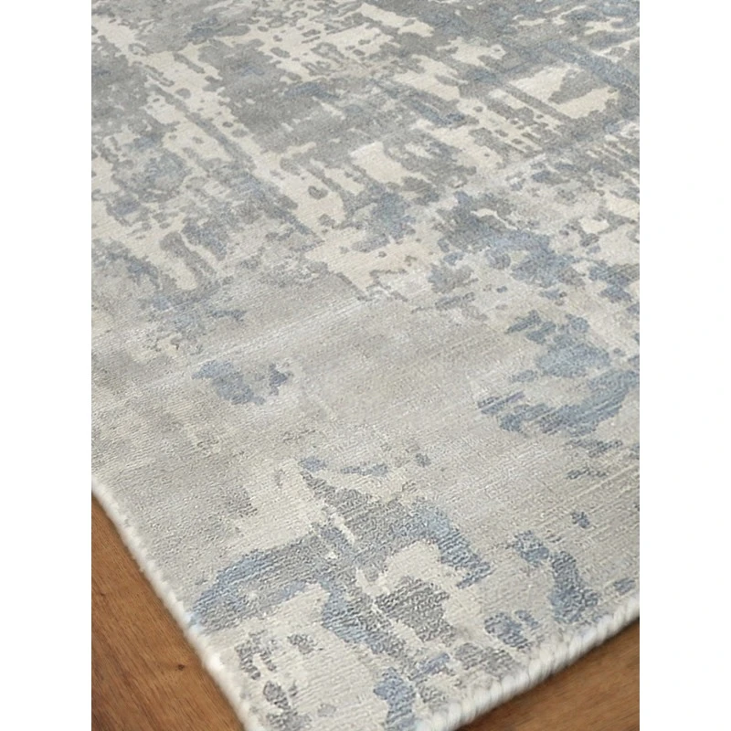 Exquisite Rugs Murano Silver/Blue 40299X12 9ft.X12ft. Rect. Rug