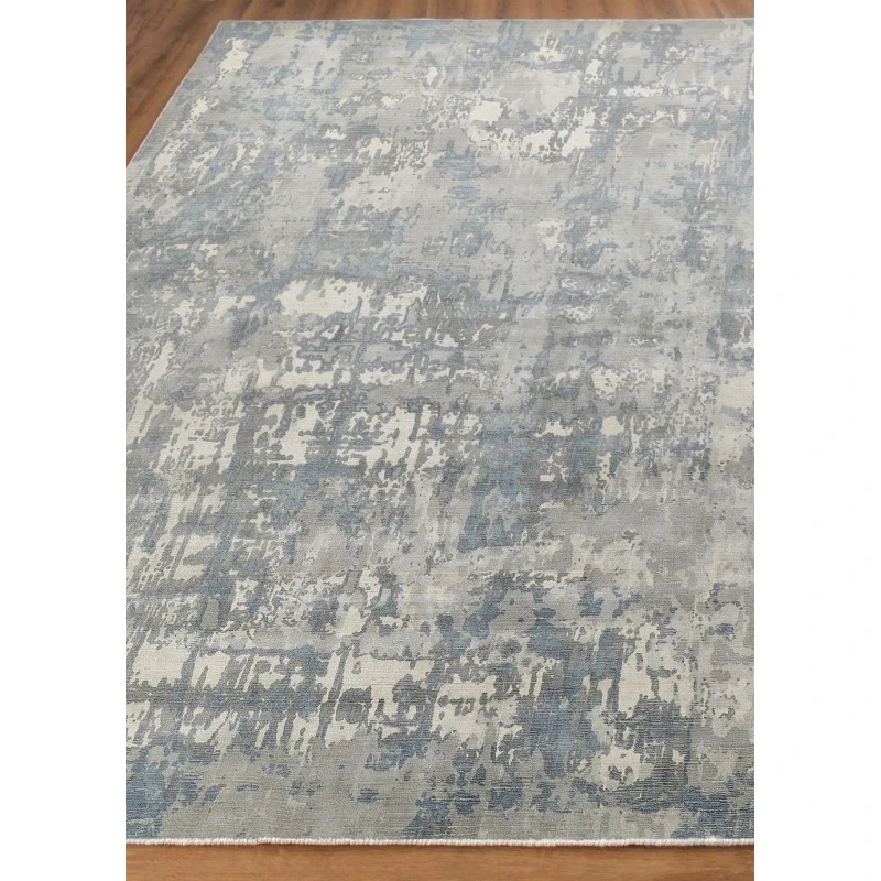Exquisite Rugs Murano Silver/Blue 40299X12 9ft.X12ft. Rect. Rug