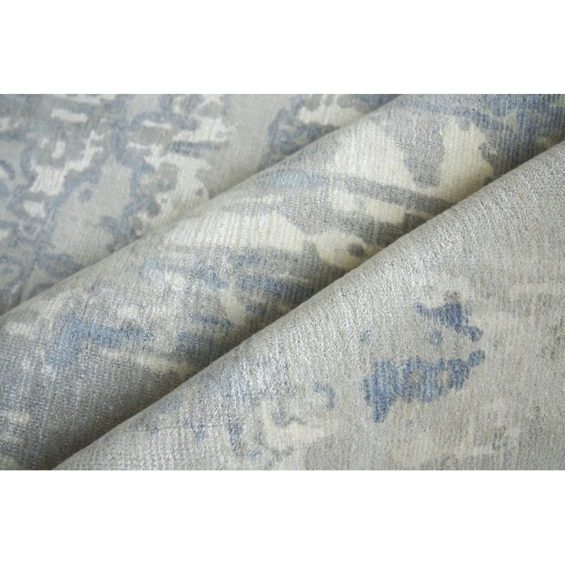 Exquisite Rugs Murano Silver/Blue 40299X12 9ft.X12ft. Rect. Rug