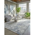Exquisite Rugs Murano Silver/Blue 40299X12 9ft.X12ft. Rect. Rug