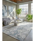 Exquisite Rugs Murano Silver/Blue 40296X9 6ft.X9ft. Rect. Rug