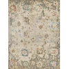 Exquisite Rugs Essex Tan/Blue/Rust 40321X16 1ft.X1ft.6in. Rect. Rug