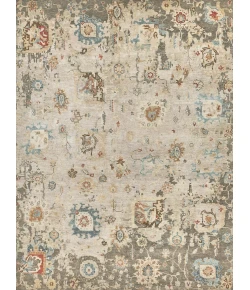Exquisite Rugs Essex Tan/Blue/Rust 40321X16 1ft.X1ft.6in. Rect. Rug