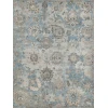 Exquisite Rugs Essex Ivory/Light Blue/Multi 40331X16 1ft.X1ft.6in. Rect. Rug