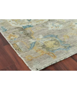 Exquisite Rugs Essex Brown/Gray/Blue 40341X16 1ft.X1ft.6in. Rect. Rug