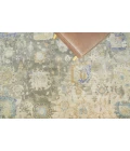 Exquisite Rugs Essex Brown/Gray/Blue 40341X16 1ft.X1ft.6in. Rect. Rug