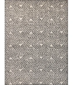 Exquisite Rugs Eaton Silver/Gray/Ivory 40361X16 1ft.X1ft.6in. Rect. Rug