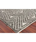 Exquisite Rugs Eaton Silver/Gray/Ivory 40361X16 1ft.X1ft.6in. Rect. Rug
