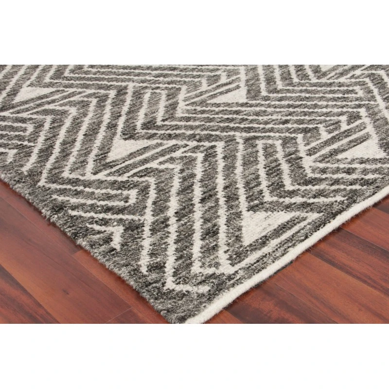 Exquisite Rugs Eaton Silver/Gray/Ivory 40369X12 9ft.X12ft. Rect. Rug