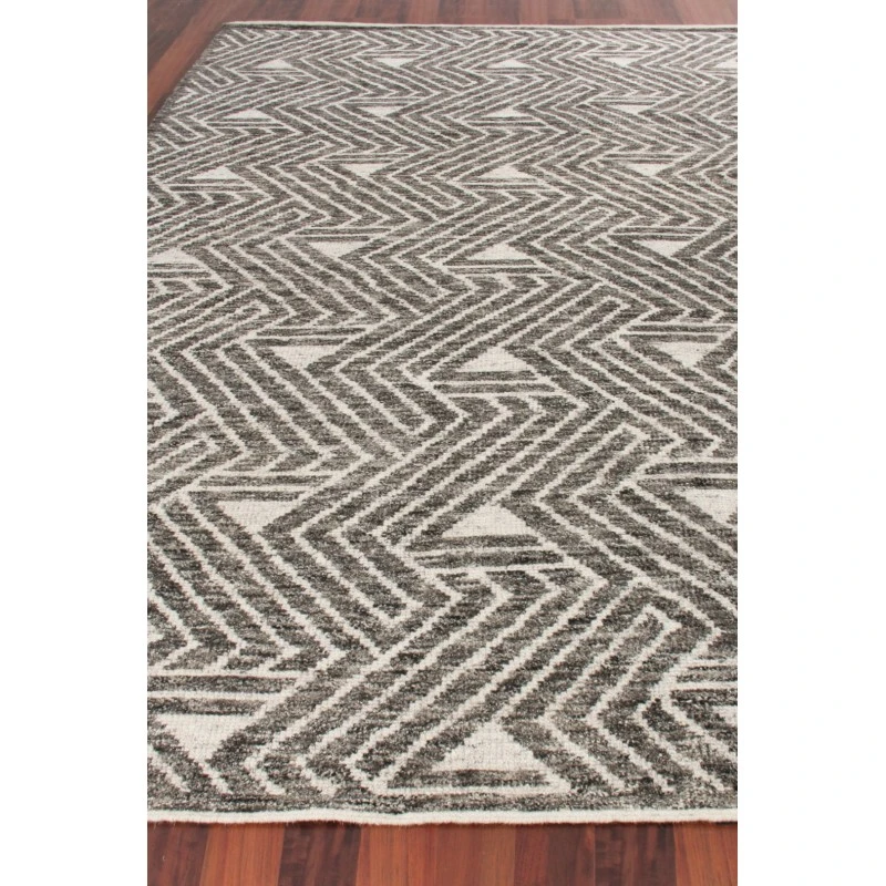 Exquisite Rugs Eaton Silver/Gray/Ivory 40369X12 9ft.X12ft. Rect. Rug