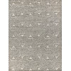 Exquisite Rugs Eaton Charcoal/Ivory 40371X16 1ft.X1ft.6in. Rect. Rug