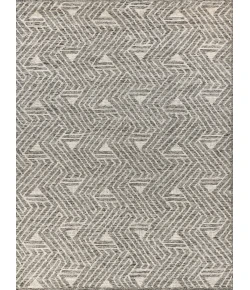 Exquisite Rugs Eaton Charcoal/Ivory 40371X16 1ft.X1ft.6in. Rect. Rug