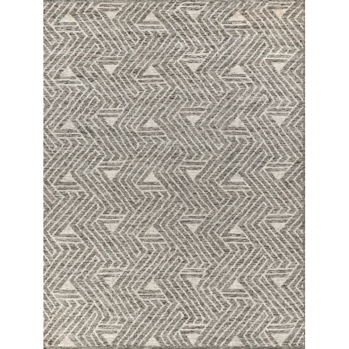 Exquisite Rugs Eaton Charcoal/Ivory 403710X14 10ft.X14ft. Rect. Rug