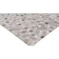 Exquisite Rugs Mosaic Leather Silver 4059136X176 13ft.6in.X17ft.6in. Rect. Rug
