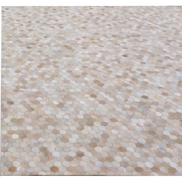Exquisite Rugs Mosaic Leather Light Beige 40608X10 8ft.X10ft. Rect. Rug