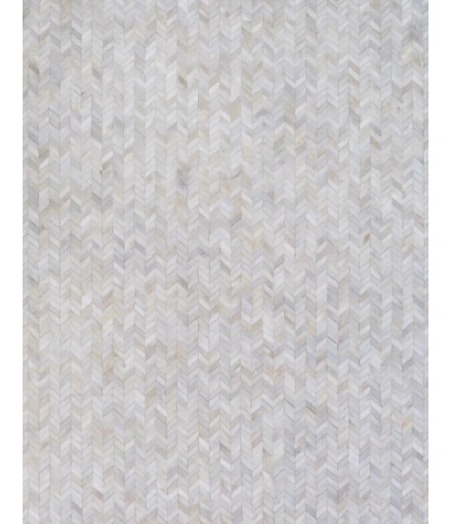 Exquisite Rugs Mosaic Leather Ivory 4061136X176 13ft.6in.X17ft.6in. Rect. Rug