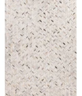 Exquisite Rugs Mosaic Leather Silver 40621X16 1ft.X1ft.6in. Rect. Rug