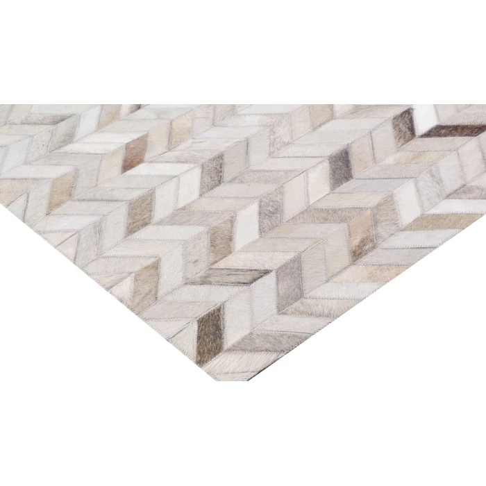 Exquisite Rugs Mosaic Leather Silver 40628X10 8ft.X10ft. Rect. Rug