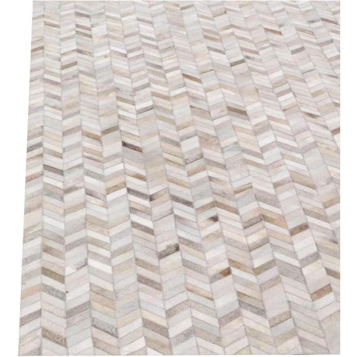 Exquisite Rugs Mosaic Leather Silver 40628X10 8ft.X10ft. Rect. Rug