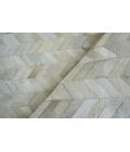 Exquisite Rugs Mosaic Leather Light Beige 40641X16 1ft.X1ft.6in. Rect. Rug