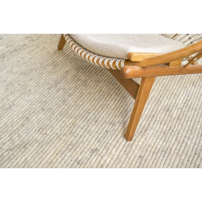 Exquisite Rugs Kaza Light Silver/Ivory 41022X3 2ft.X3ft. Rect. Rug