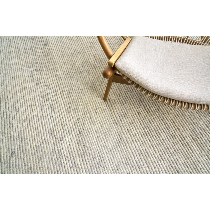 Exquisite Rugs Kaza Light Silver/Ivory 41022X3 2ft.X3ft. Rect. Rug