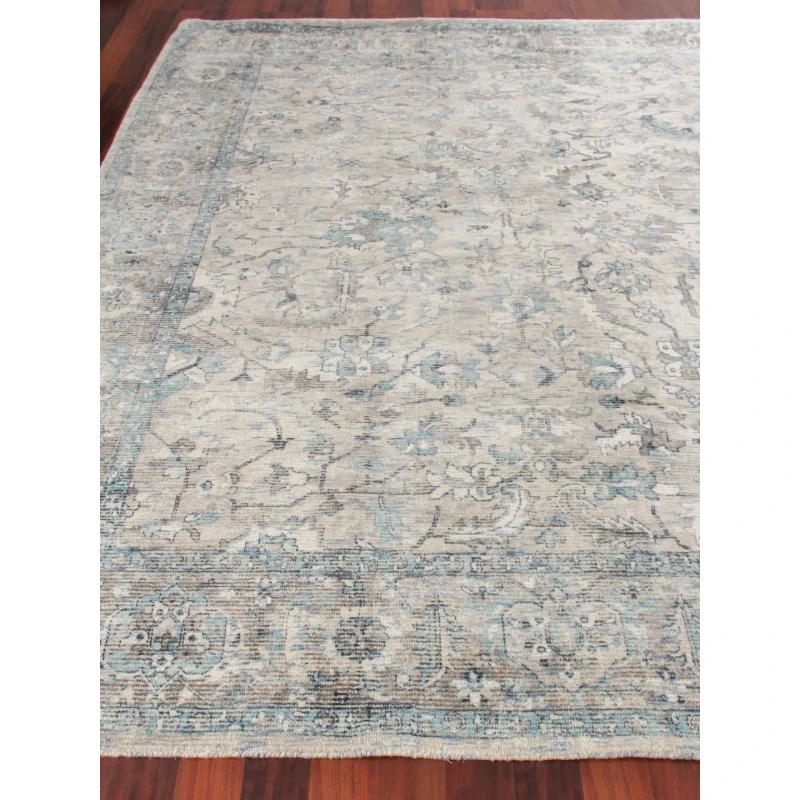 Exquisite Rugs Tuscany Beige/Blue 41047X40 7ft.X40ft. Rect. Rug