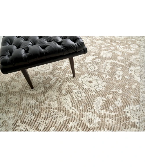 Exquisite Rugs Tuscany Brown 41061X16 1ft.X1ft.6in. Rect. Rug