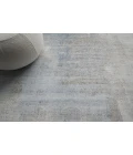 Exquisite Rugs Fine Pure Silk Blue/Brown 42118X10 8ft.X10ft. Rect. Rug
