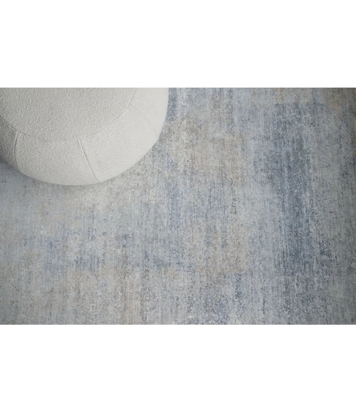 Exquisite Rugs Fine Pure Silk Blue/Brown 42118X10 8ft.X10ft. Rect. Rug