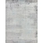Exquisite Rugs Fine Pure Silk Ivory/Dark Gray/Multi 42128X10 8ft.X10ft. Rect. Rug