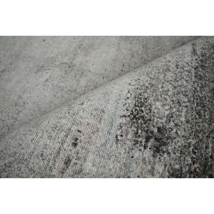 Exquisite Rugs Fine Pure Silk Ivory/Dark Gray/Multi 421212X15 12ft.X15ft. Rect. Rug