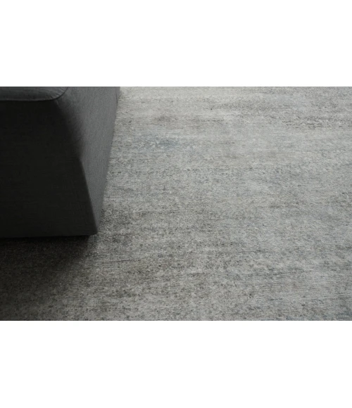 Exquisite Rugs Fine Pure Silk Ivory/Dark Gray/Multi 421212X15 12ft.X15ft. Rect. Rug