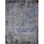Exquisite Rugs Fine Pure Silk Gray/Blue 42138X10 8ft.X10ft. Rect. Rug