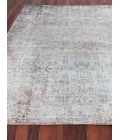 Exquisite Rugs Fine Pure Silk Ivory/Dark Gray/Multi 421412X15 12ft.X15ft. Rect. Rug