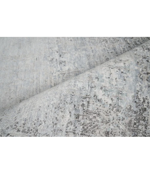 Exquisite Rugs Fine Pure Silk Ivory/Dark Gray/Multi 421412X15 12ft.X15ft. Rect. Rug