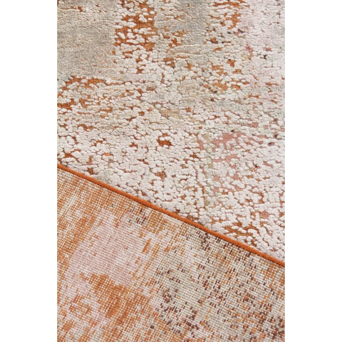 Exquisite Rugs Fine Pure Silk Beige/Orange/Gold 42158X10 8ft.X10ft. Rect. Rug