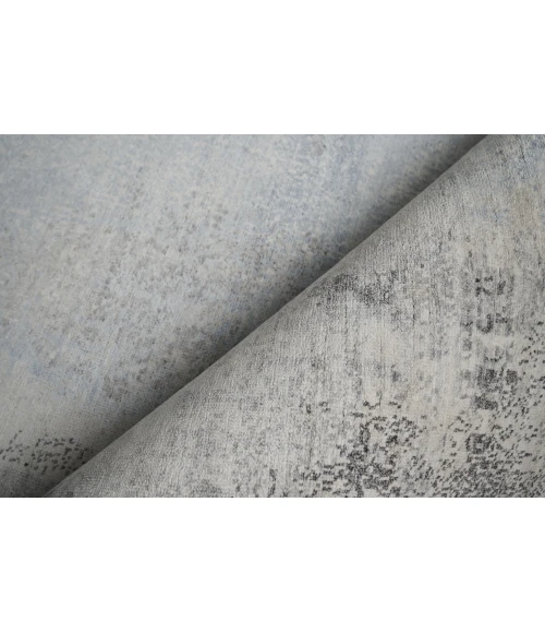 Exquisite Rugs Fine Pure Silk Silver/Gray 42218X10 8ft.X10ft. Rect. Rug