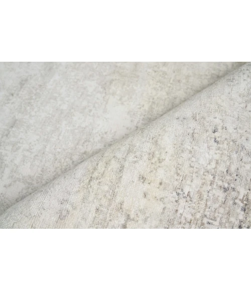 Exquisite Rugs Fine Pure Silk Silver/Ivory 42228X10 8ft.X10ft. Rect. Rug