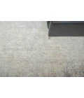 Exquisite Rugs Fine Pure Silk Silver/Ivory 42228X10 8ft.X10ft. Rect. Rug