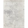 Exquisite Rugs Fine Pure Silk Gray/Ivory 42238X10 8ft.X10ft. Rect. Rug